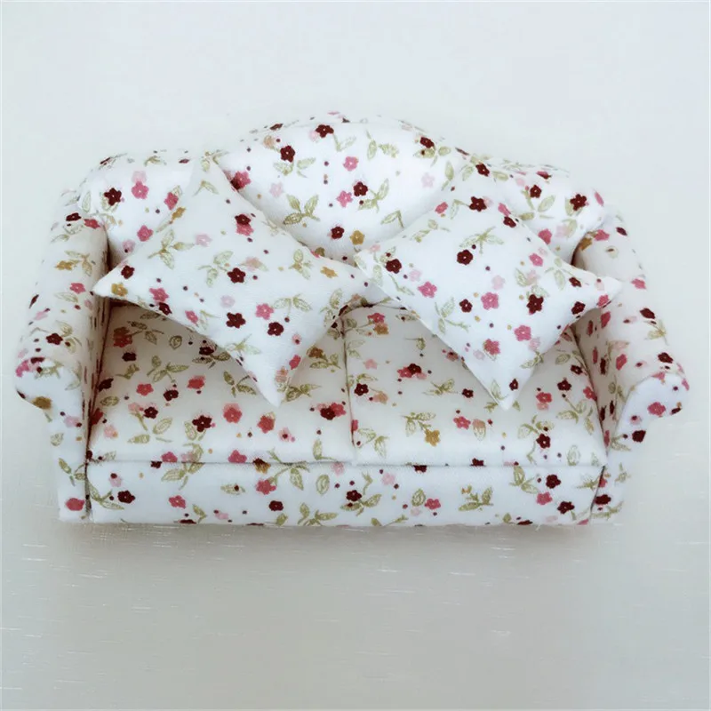 1:12 миниатюрная мебель кукольный домик мини диван для кукол детская игрушка