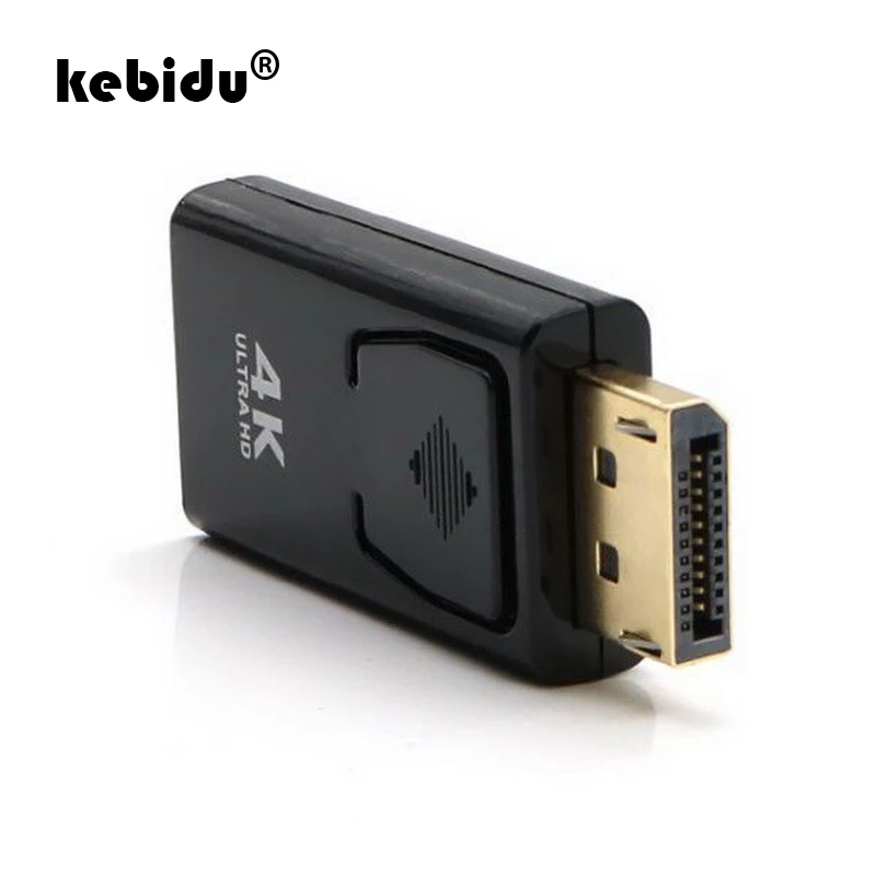 Переходник kebidu DP для порта дисплея HDMI совместимый кабель преобразователь