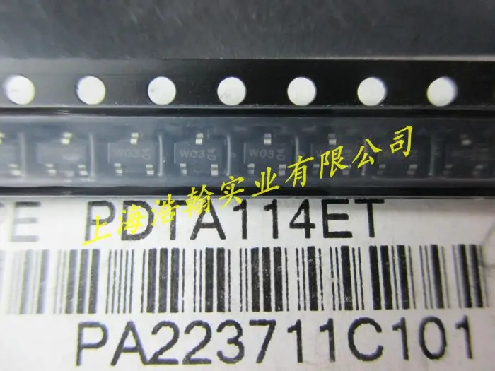 PDTA114ET W03 SOT-23 |