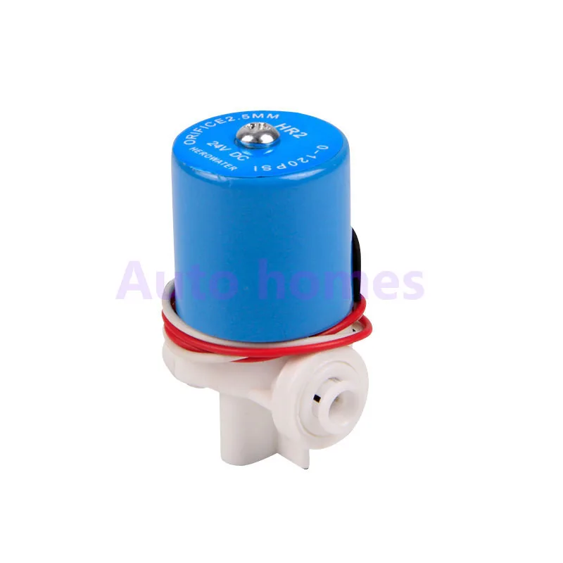 Двухсторонний пластиковый микро-электромагнитный клапан диспенсер для воды 1/4