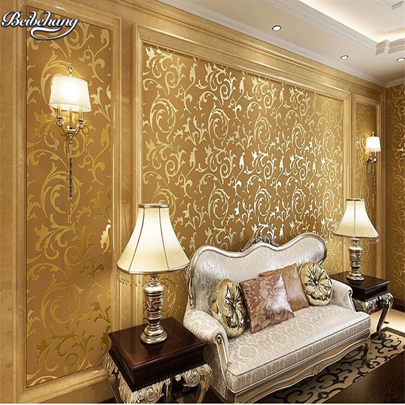 

beibehang Custom Wallpaper 3D Fashion Bedroom Background Wall Desktop White Purple Decorative