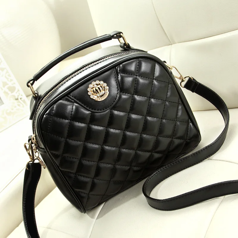 

Bow Candy Color Medium PU Leather Handbags New Fashion Women Tote Ladies Purse Clutches Famous Crossbody Shoulder Bags