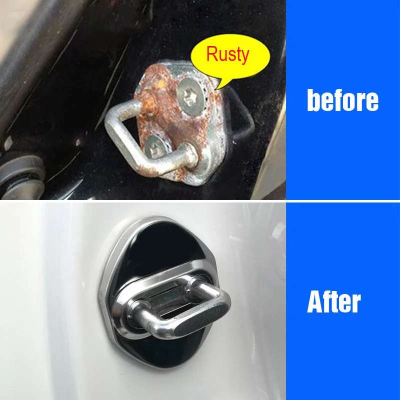Hivotd для тойота ch r Toyota C HR CHR 2020 2019 2018 2017 дверной замок из нержавеющей стали защитный