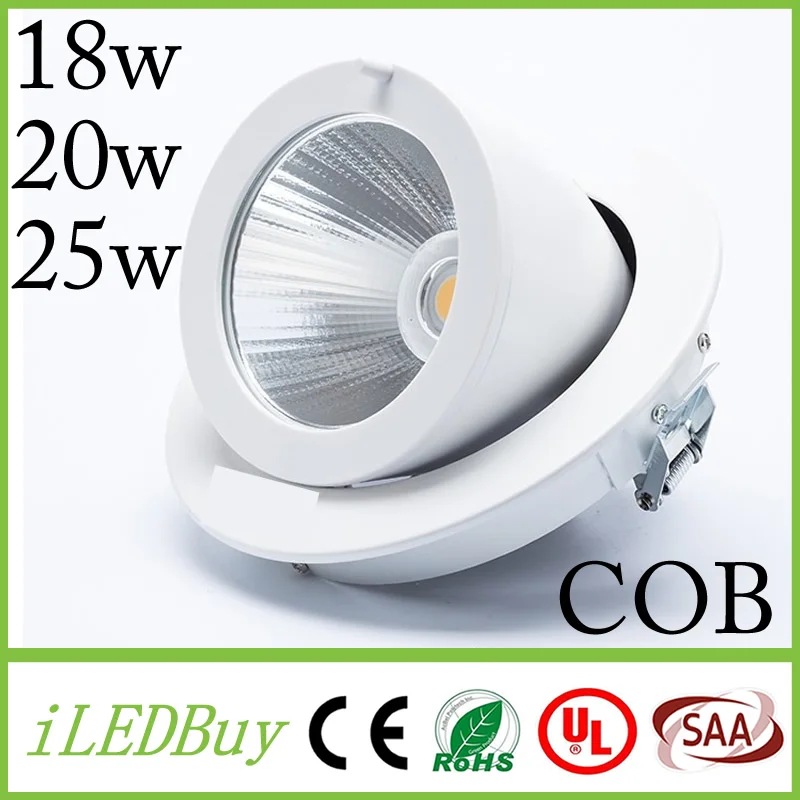 Светодиодные светильники 18 Вт 20 25 встраиваемые потолочные лампы для гостиной