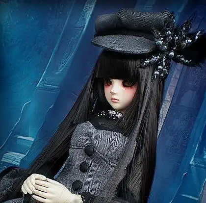 Новое поступление 3 шт. 1/3 1/4 BJD Кукла SD MSD одежда милый вампир маленькое черное серое платье