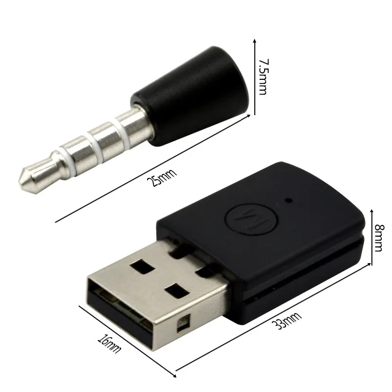 Bluetooth ключ 4,0 USB адаптер приемник для PS4 Playstation 4 контроллер консоль для Bluetooth гарнитуры Наушники последние