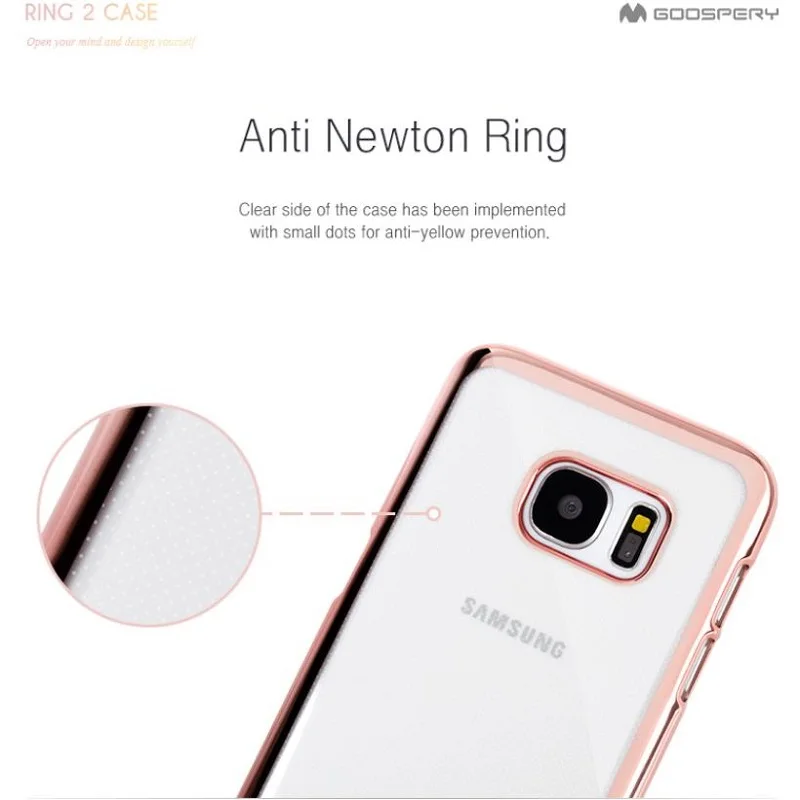 Оптовая продажа mercury goospery для SAMSUNG GALAXY NOTE 8 5 S7 S8 S9 EDGE PLUS RING 2 JELLY прозрачный чехол