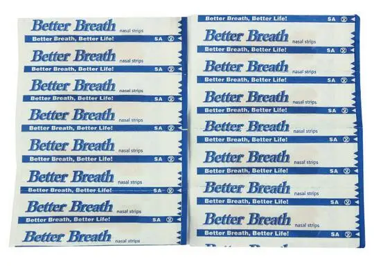 

Free shipping 1000pcs/lot Large (55x16mm) Tan nasal snoring strips, cheapest nasal strips