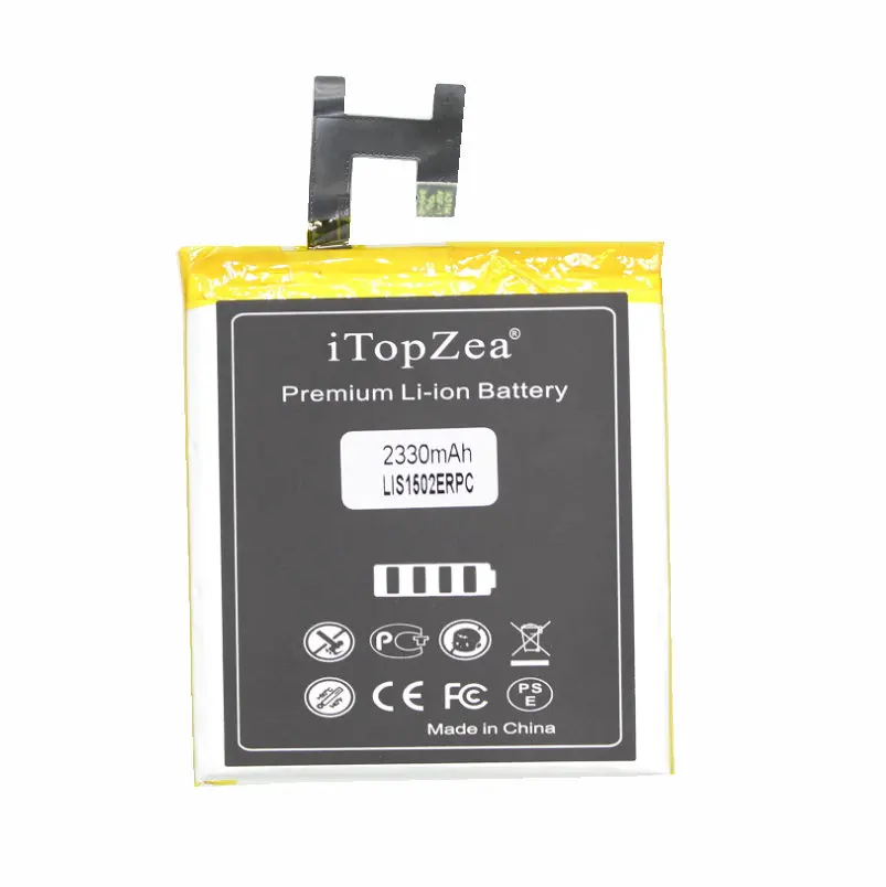 ITopZea 1x2330mAh /8.7Wh LIS1502ERPC M2 Aqua Сменный аккумулятор для Xperia Z L36H lt36h L36i SO 02E C6603 c6602