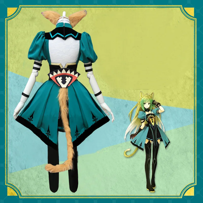 FGO Fate Apocrypha Atalanta косплей костюм полный набор женское платье Grand Order косплей|Игровые