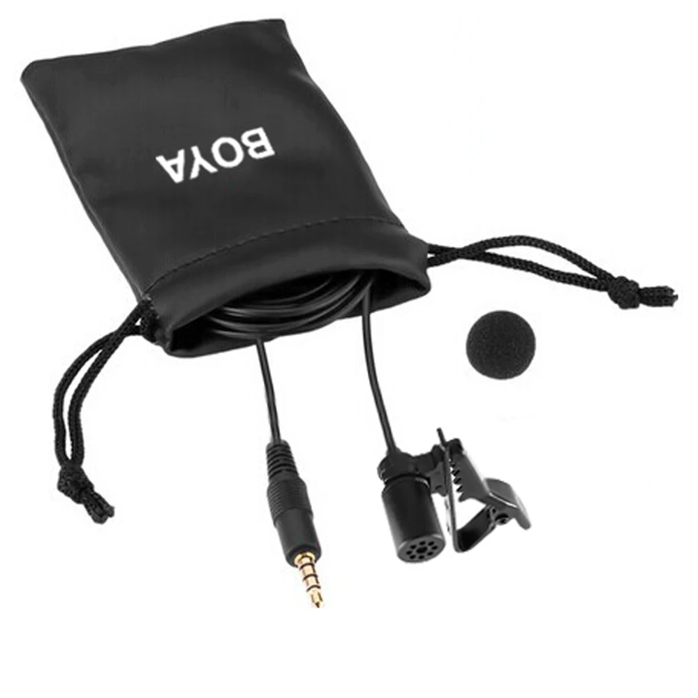 BOYA BY-LM10 телефон петличный микрофон всенаправленный конденсаторный для iPhone Android