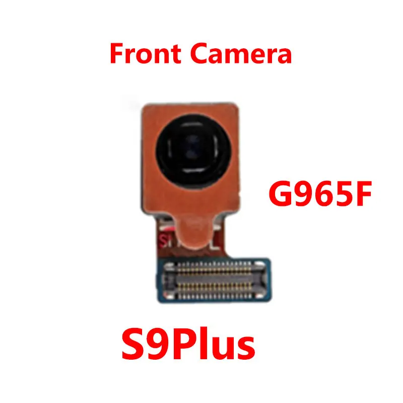 S9P-G965F-Front Оригинальная фронтальная камера для Samsung Galaxy S8 S9 Plus G950F G955F G960F G965F задняя камера модуль для лица ID гибкий кабель - Цвет: S9P-G965F-Front