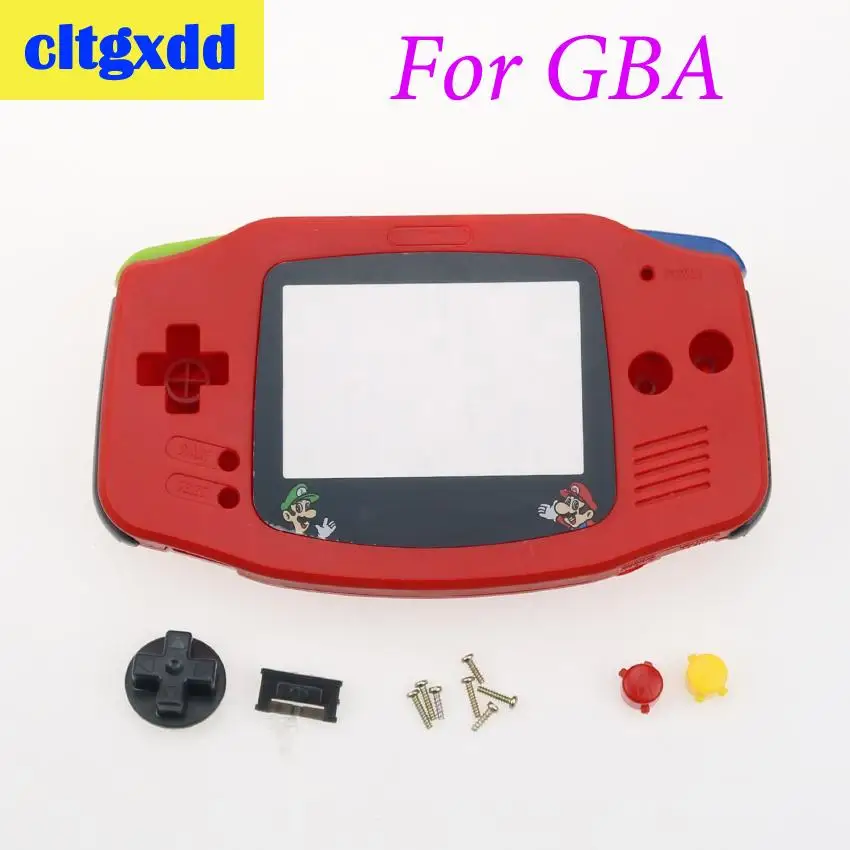Cltgxdd полный корпус замена оболочки для nintendo Gameboy Advance GBA игровой консоли чехол Платформа Управления - Цвет: E