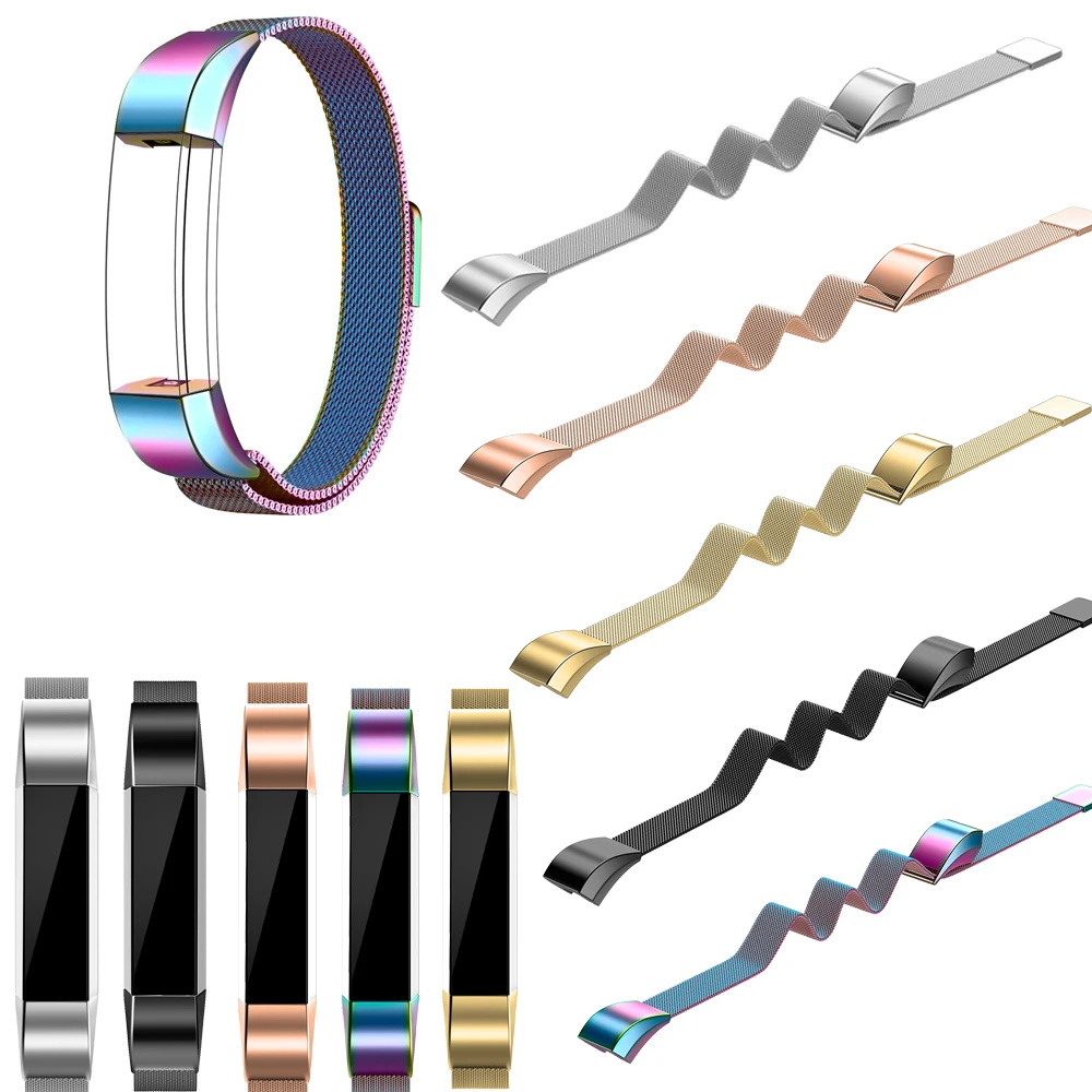 Сменная сетка Joyozy Для Fitbit Alta HR и металлические ленты из нержавеющей стали
