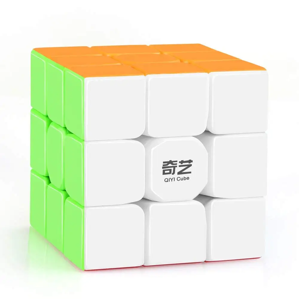 D-FantiX Qiyi скоростной куб набор Stickerless Qidi S 2x2 Warrior W 3x3 Qiming Пирамида волшебный куб пазл игрушки