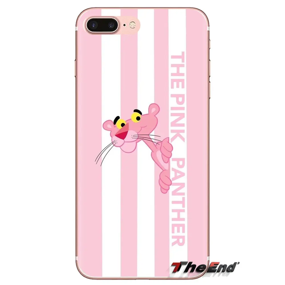 For Huawei G7 G8 P7 P8 P9 P10 P20 P30 Lite Mini Pro P Smart Plus 2017 2018 2019 Pink Panther wallpapers Silicone Phone Cover Bag |