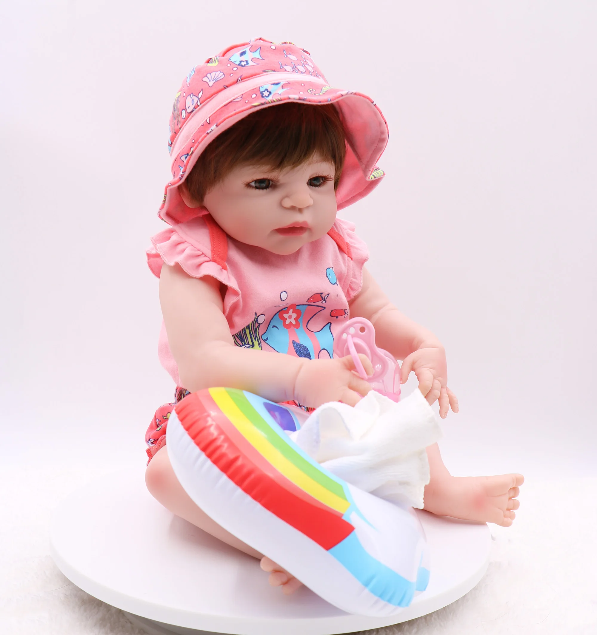 Модные детские куклы Reborn реалистичные гладкие силиконовые виниловые BeBe bath brinquedos
