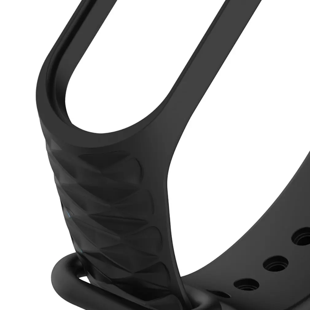 Силиконовый ремешок для Mi Band 3 сменный M3 модный часов мягкий цвет Ремешки
