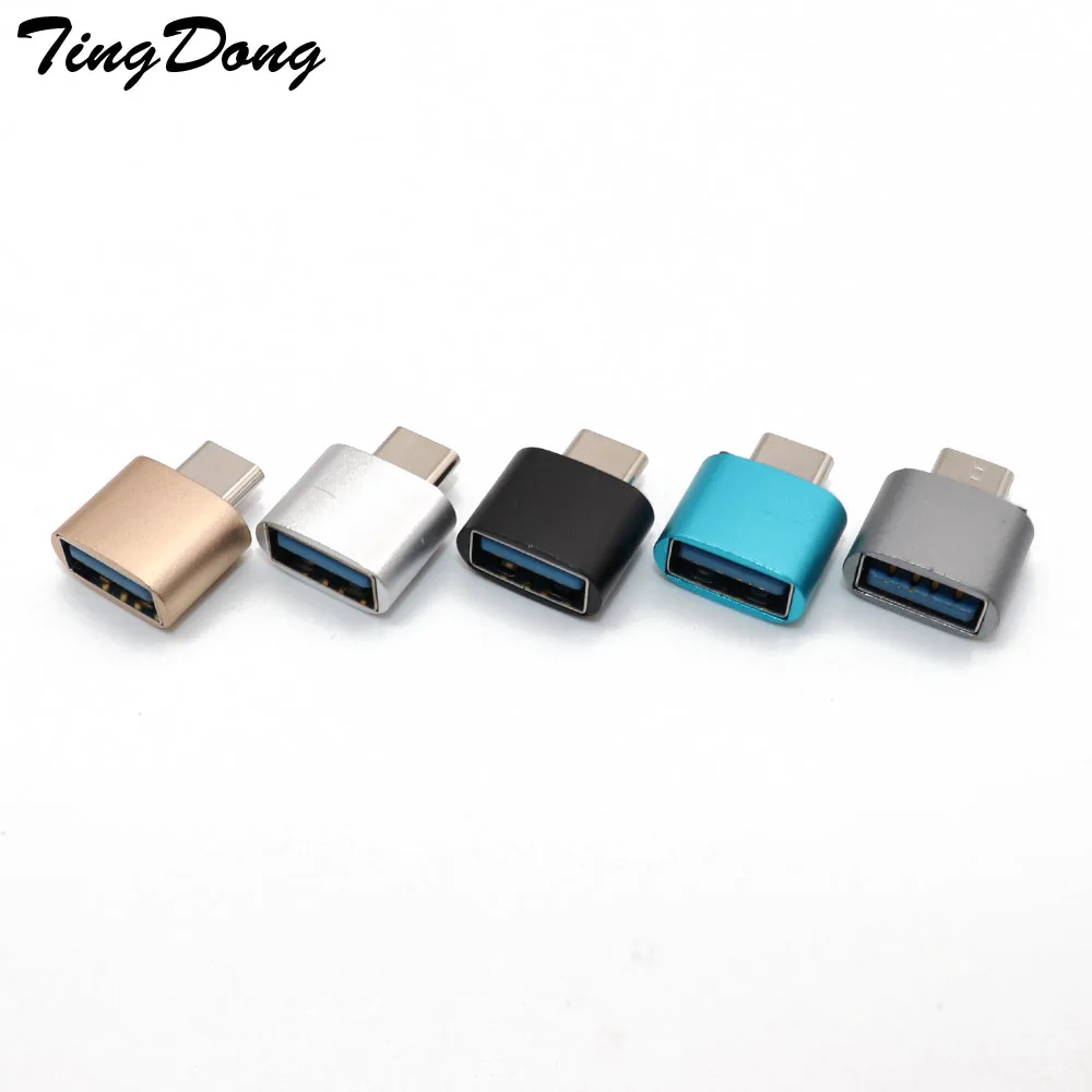 Адаптер OTG Type C/USB C конвертер для Samsung S8 MacBook|Переходники и адаптеры| |