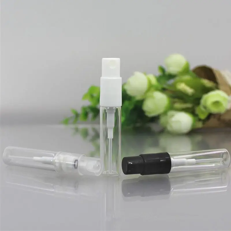 3ML Glass Perfume Bottle Empty Refillable Spray Small Parfume Atomizer Sample Vials F20171239 | Красота и здоровье