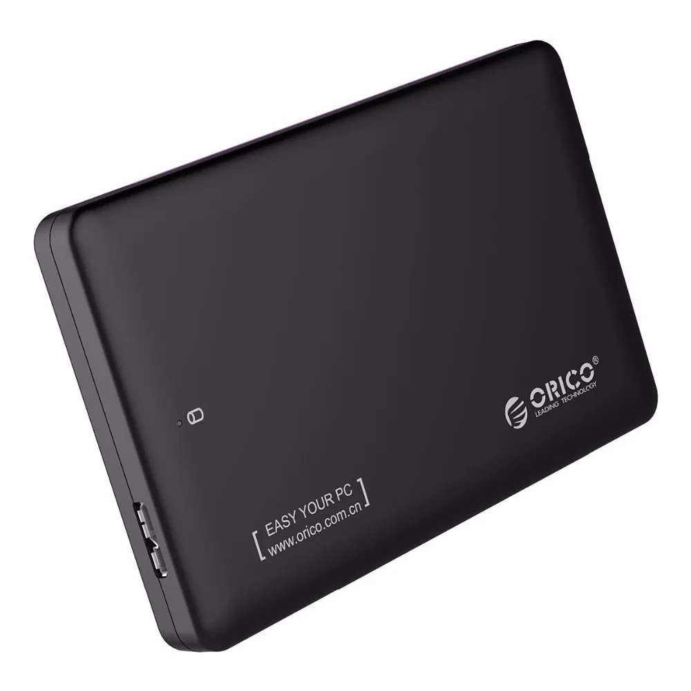 ORICO корпус для жесткого диска 2599US3 Sata для USB 3,0 чехол для жесткого диска для 7 мм 9,5 мм 2,5 дюймов HDD и SSD