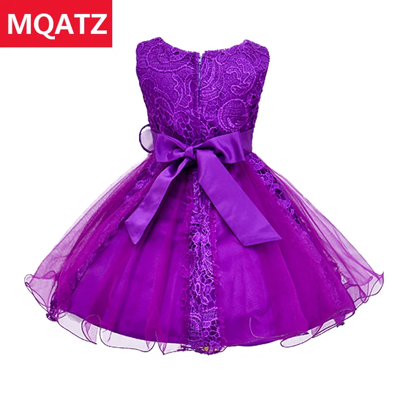 2017 Младенца Лета Девушки Изысканные Кружева Платье Цветка Платья для Свадьбы