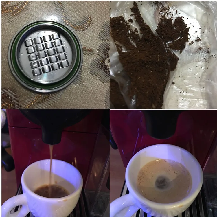 Capsulone металлическая капсула из нержавеющей стали совместима с Nespresso машина