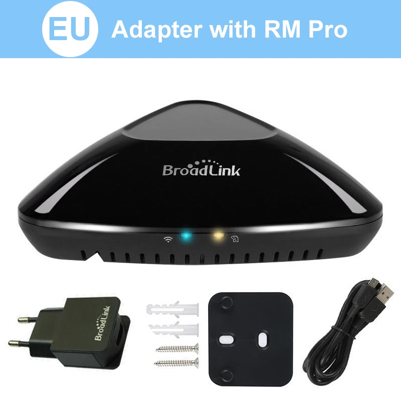 RM Pro EU Standard Broadlink RM33Pro умный дом Domotica Универсальный пульт управления wifi+ IR+ RF пульт дистанционного управления для Google Home Alexa IOS Android - Комплект: RM Pro EU Standard