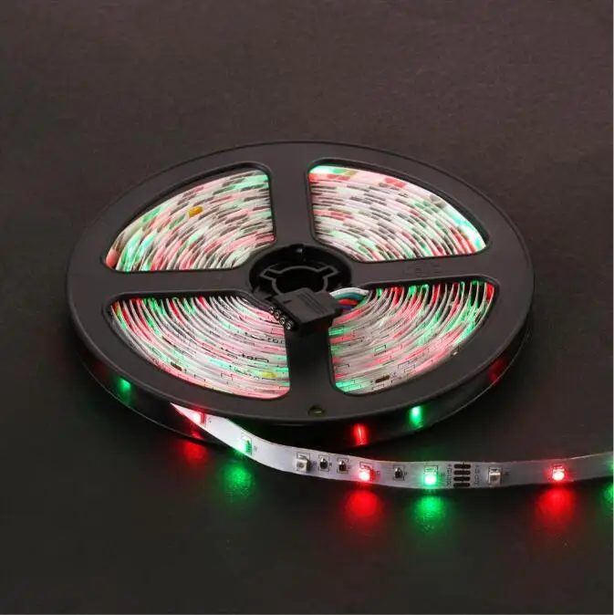 Светодиодная лента RGB водонепроницаемая IP65 60 светодиодов/м 5 м 2835 SMD гибкая