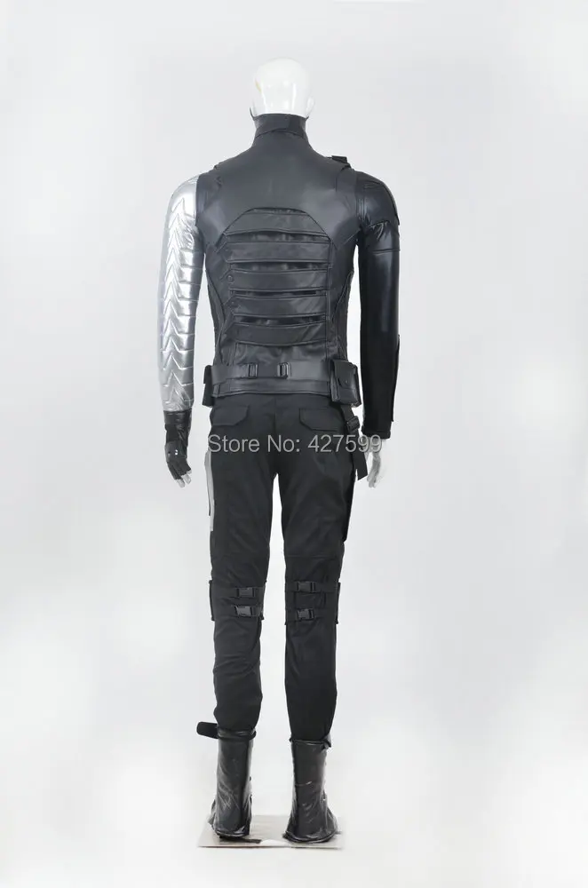 Лидер продаж 2014 костюм Капитана Америки: зимний солдат для косплея костюмы на