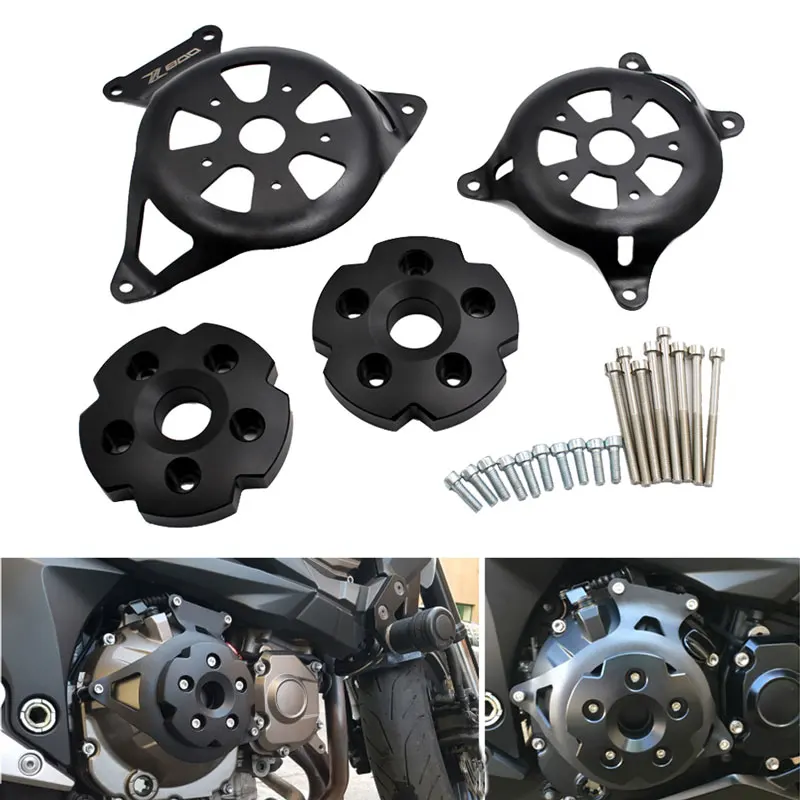 Крышка статора двигателя мотоцикла Nuoxintr защита боковая для Kawasaki Z750 Z800 2013-2017 Z 750 800