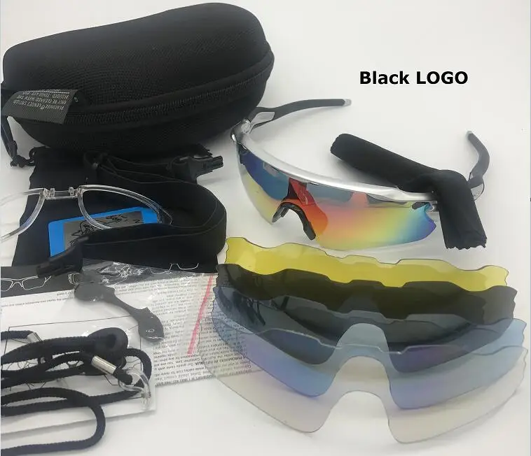 5 lens Polarized Солнцезащитные очки для велоспорта, поляризационные, для шоссейного велосипеда, солнцезащитные очки, 5 линз, для улицы, для горного спорта, для бега, для верховой езды, очки для велосипеда, Oculos - Цвет: 5 lens Polarized