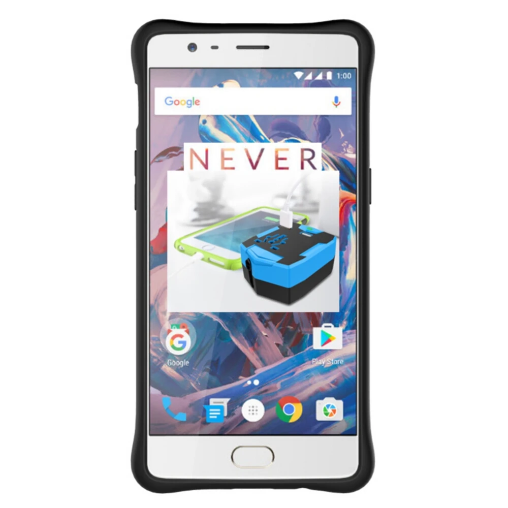 Чехол для OnePlus 3 Жесткий PC + TPU 360 градусов Поворотный кронштейн чехол т защита