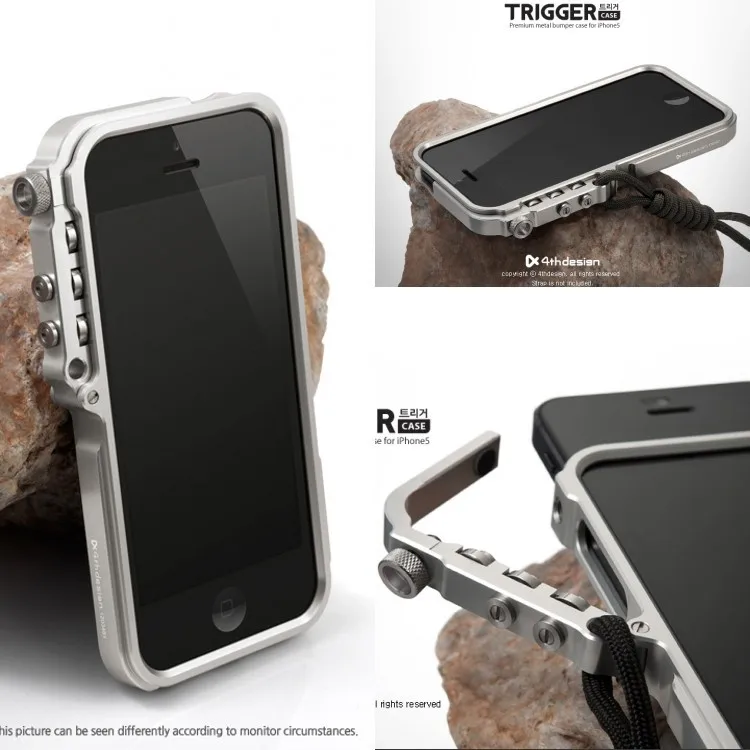 Чехол для iphone 6 большой алюминий шнек фиксация дизайн супер механический рука