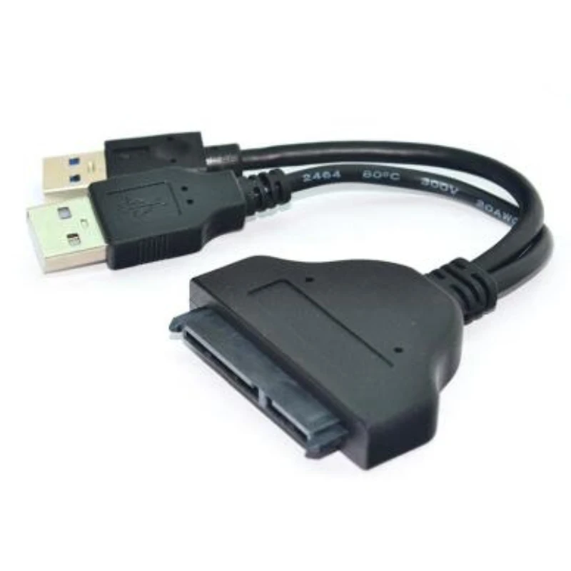 Мини Размер маленький простой в использовании USB2.0 + USB3.0 до 2 5 &quotSATA диск линии 22pin