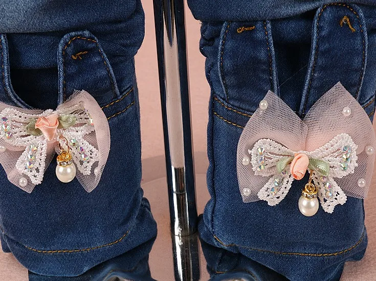 2017 г. новые весенние комплекты одежды для девочек кружевная джинсовая куртка с