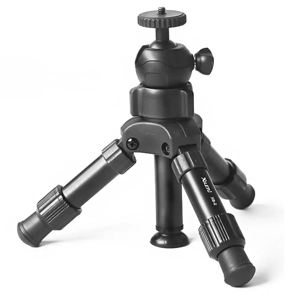 XB-2C Set 1 XILETU XB-2C Мини Гибкий портативный легкий Настольный Штатив для GoPro DSLR и смартфонов - Цвет: XB-2C Set 1