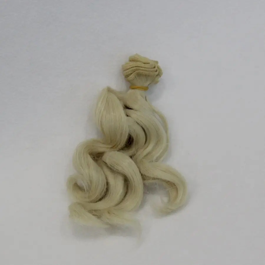 4 Парик для куклы короткий 15 см* 100 см кукольные волосы Diy трессы для 1/6 1/4 1/3 BJD ручной работы SD русские куклы ручной работы аксессуары - Цвет: 4