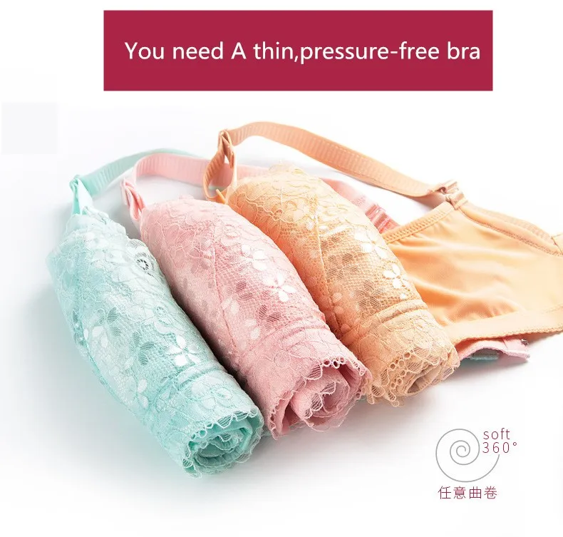 2018 plus size cup B-F Nursing bra cotton breast feeding 0.3cm thin bras for nursing Wire free Bra pregnant women B17054 | Мать и ребенок