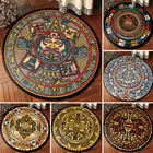 Европейский классический винтажный этнический Тотем Мандала Круглый ковер нескользящий Балконный журнальный столик подвесная корзина украшение дома коврик