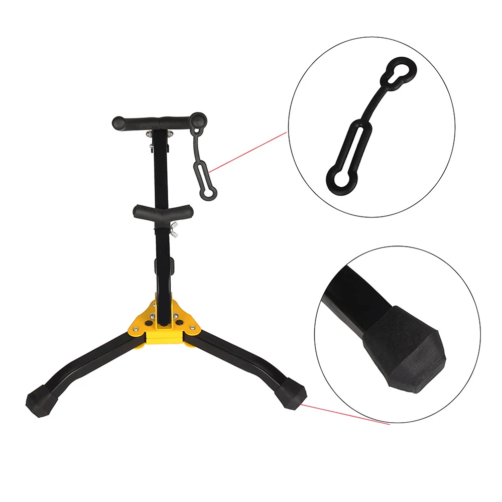 Высокое качество складной тенор саксофон альт металлический напольный штатив