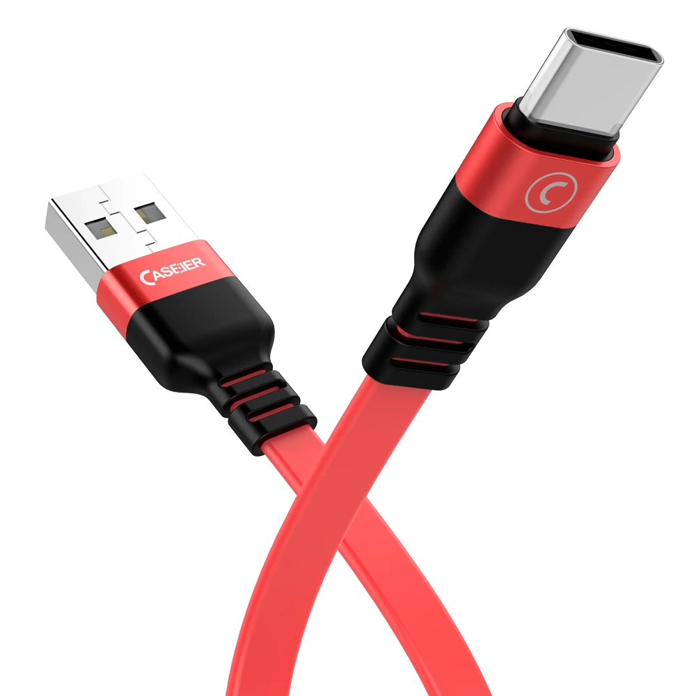 шнур зарядки мягкий CASEIER Micro USB кабель силиконовый быстрой синхронизации данных