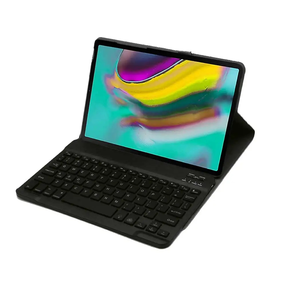 Подсветка беспроводная клавиатура-чехол для Samsung Galaxy Tab S5e 10,5 SM T720 T725 чехол для клавиатуры кожаный чехол-подставка