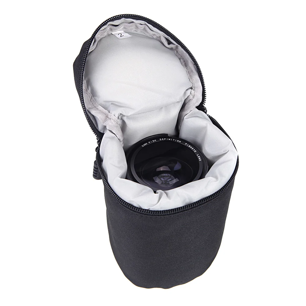Профессиональный Чехол Andoer для объектива цифровой зеркальной камеры Canon Nikon Sony
