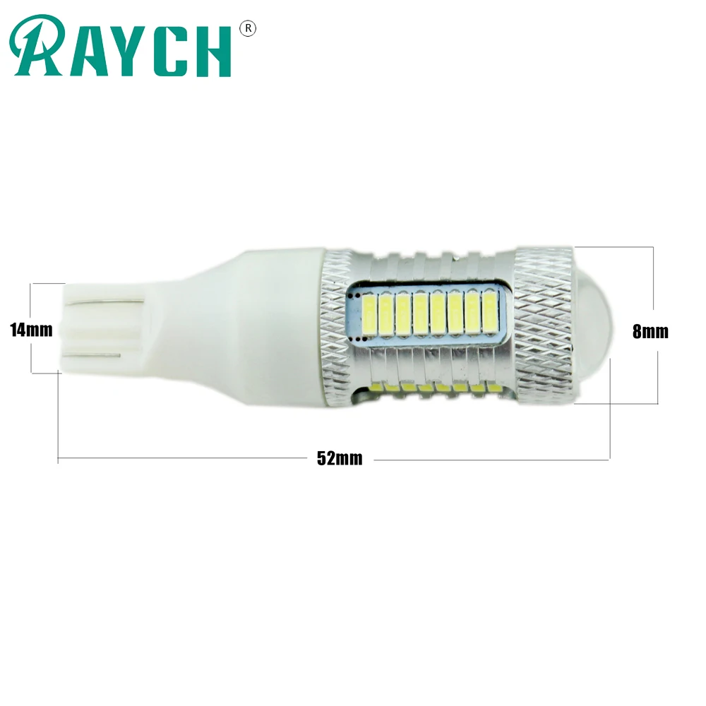 2x 12В W5W LED T10 T15 Light C ree Led Chip 4014 40SMD автомобильный внешний свет габаритная ширина