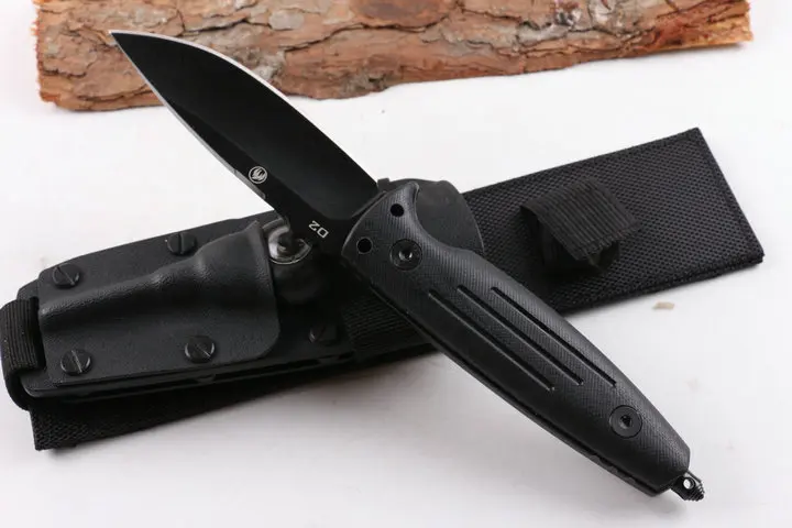 Новейший POHL FORCE нож с фиксированным лезвием D2 стальной Открытый тактический