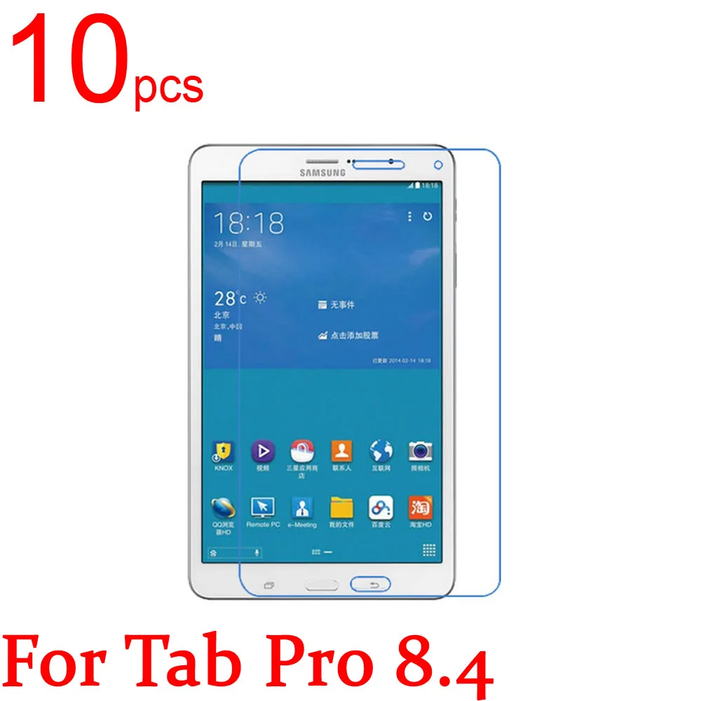 Прозрачная/матовая нано защитная пленка для ЖК планшета 10 шт. Samsung TAB PRO 8 4 1 T320 T321 T325