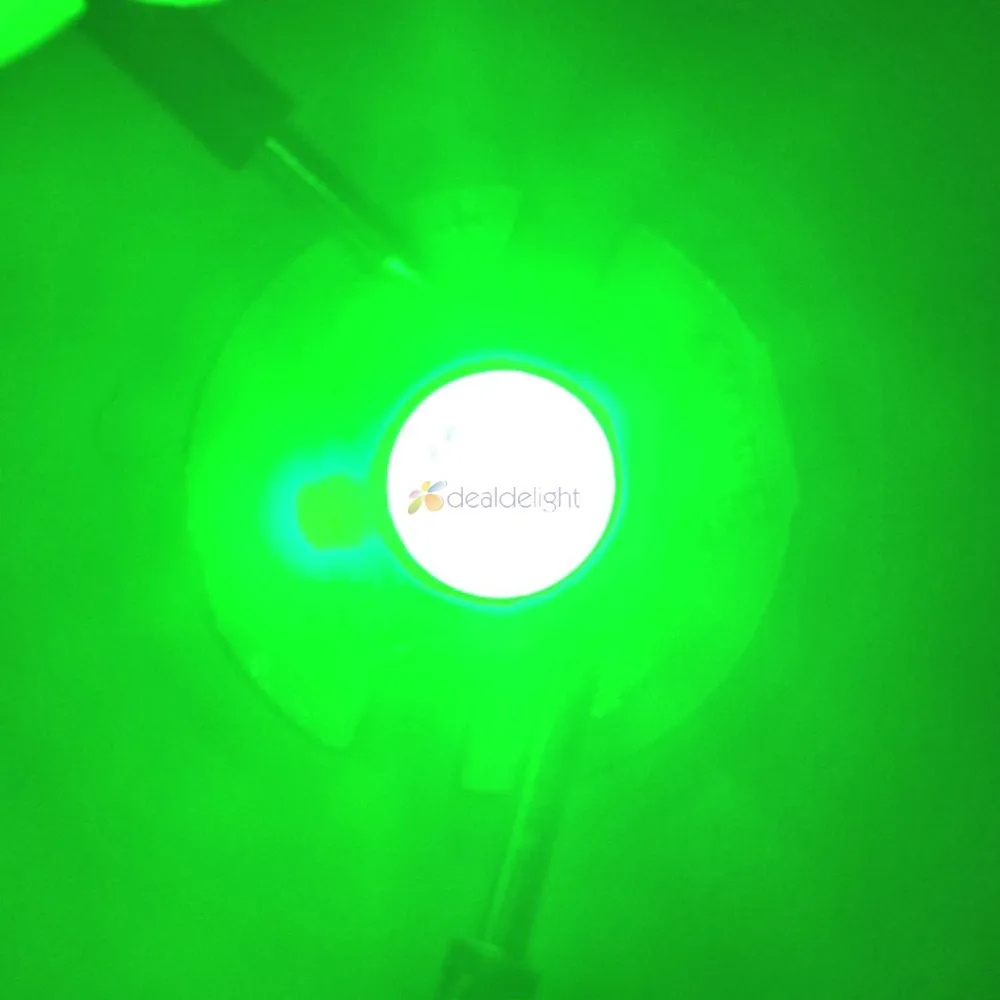 5 шт. Cree XLamp XR-E XRE 1 Вт 3 зеленый светодиодный излучатель лампа установленная на