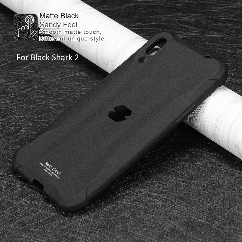 IMAK водителя чехол для Xiaomi Черная Акула 2 Helo выдерживает падение анти хит шок Мягкий ТПУ силиконовый чехол BlackShark 2