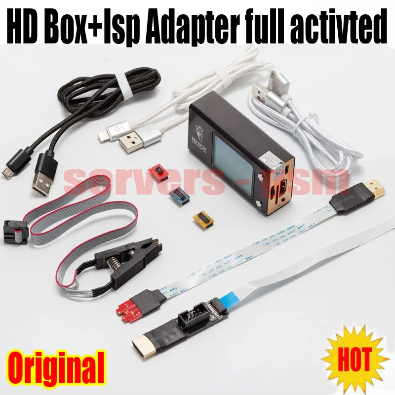 2019 новый оригинальный Ip бокс сверхмощный инструмент HD с Isp адаптером полностью